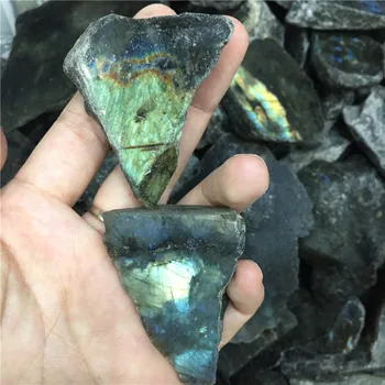 2 kom. energetski kamen male veličine, prirodnog kamena i minerala, лабрадорит, neobrađeni kamen, polirani dragulj za uređenje doma