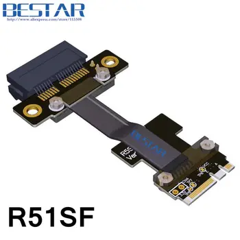 NGFF M. 2 Ključ A + E za PCIe 1x Produžni kabel prilagodnika Riser Card Kabel 5 cm-80 cm Gen3.0 Ključ A E m2 pci-e za PCI-Express 1x 2x 4x 8x 16x