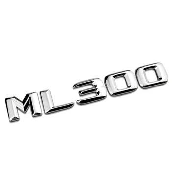3d Auto Slova Amblem Prtljažnika Ikonu Za Mercedes ML350 ML270 ML300 ML320 ML400 ML500 CDI 4MATIC W166 W164 W163 Naljepnica Pribor