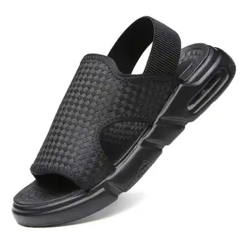 Zapatos Para Hombre 2022, Novi trendi sandale na ravnim potplatima i platformi, gospodo Svakodnevne sportske sandale veličine Plus, plaže sandale za muškarce