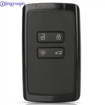 Jingyuqin Originalni Auto Alarm Smart Remote Key 434 Mhz Hitag AES 4A/PCF7938X Čip Za Renault Megane 4 Keyless Go/Ulazni Auto-Ključ
