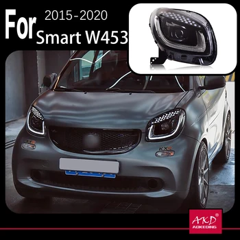 AKD Automobili model Mozga Svjetla za Pametnih Svjetala-2018 Pametna za dva led Svjetla LED DRL Hid bi-xenon prednjih auto oprema