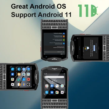 Unihertz Titan Džep QWERTY Tipkovnica Mali Smartphone 4G Android 11 6 GB, 128 GB i Восьмиядерный Dual SIM Dual Разблокированный Mobilni Telefon NFC