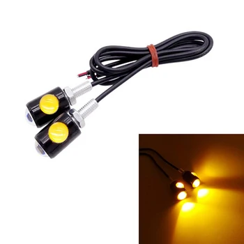 2 KOMADA Signalni LED Svjetlo Moto Super Svijetle LED Auto-Broj Registarske pločice Vijak Vijak Rep dugo Svjetlo Kočnica maglenka Lampa