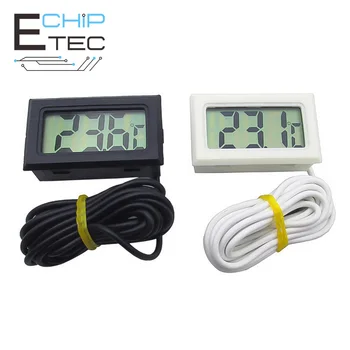 Mini Digitalni LCD Zaslon Unutarnji Zgodan Senzor Temperature Mjerač Vlage Termometar Hygrometer Senzor za Hladnjak Akvarija