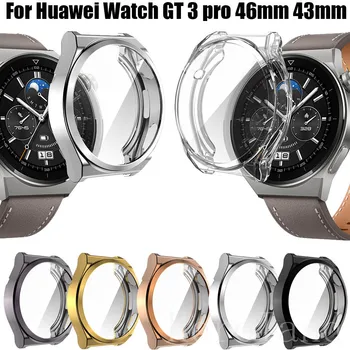Puna Zaštitna Torbica Za Huawei Watch GT 3 Pro 46 mm 43 mm SmartWatch Zaštitna Folija Za Ekran Zamjena Pribora Okvir Torbica TPU