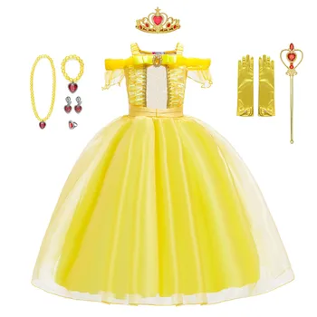 Cosplay Ljepote Aurora Haljina Princeza Haljina Za Djevojčice, Dječje Odjeće Na Halloween i Rođendan, Dječja Smještaj Haljina, Odijelo Babes i Čudovišta