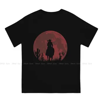 Red Moon Muška Majica Red Dead Redemption Vintage Majica Kratkih Rukava I Okruglim Ovratnikom, Majice Od Pamuka, Dar Ideja, Vrhovima