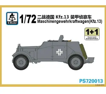 S-model 1/72 PS720013 Maschinengewehrkraftwagen Kfz.13 (1+1)