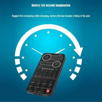 Mini prijenosni Glas Izmjenjivač s nekoliko Zvučnim Efektima, Kompatibilan s Bluetooth, Karta za promjenu zvuka u stvarnom Vremenu, Telefon, PC, Tablet, Zvučnik, Uređaj